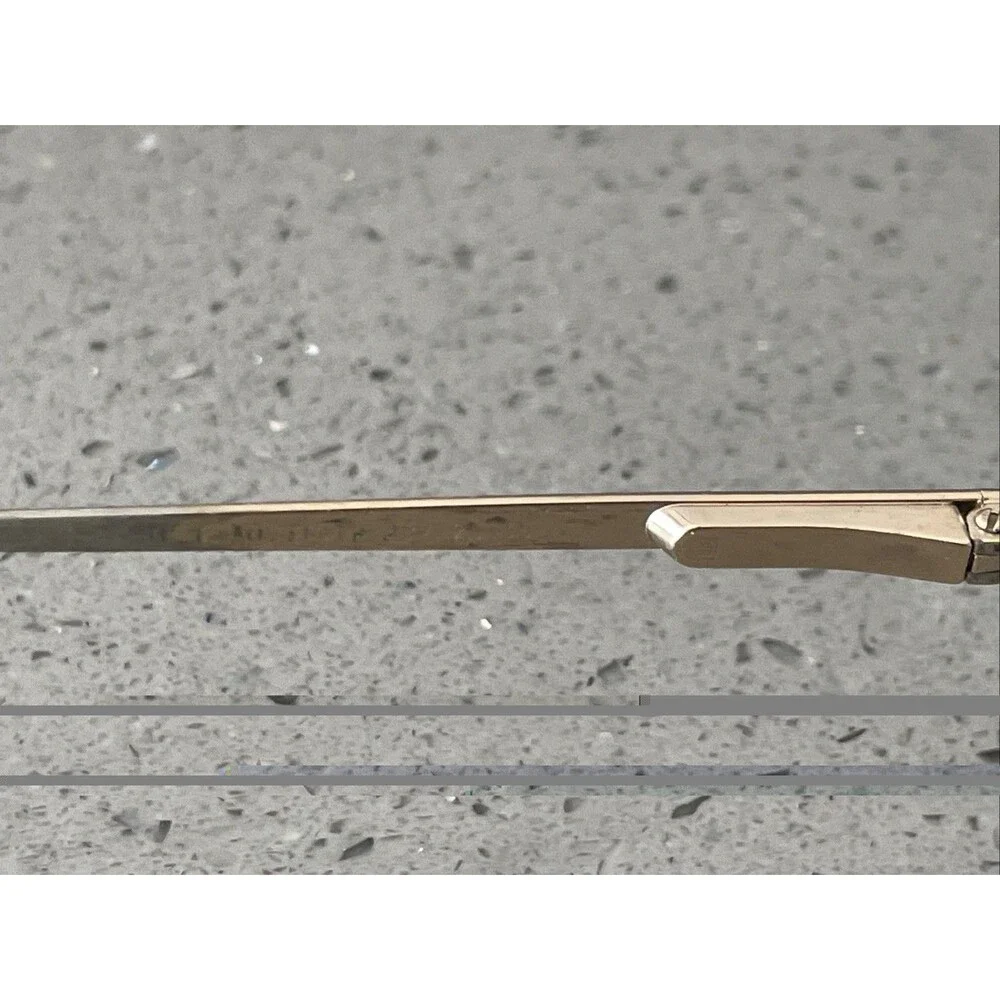 AO Safety YP20 Z87-2 53-17-135 Demi/Gold Full Rim Eyeglasses Frames ONLY Tortois